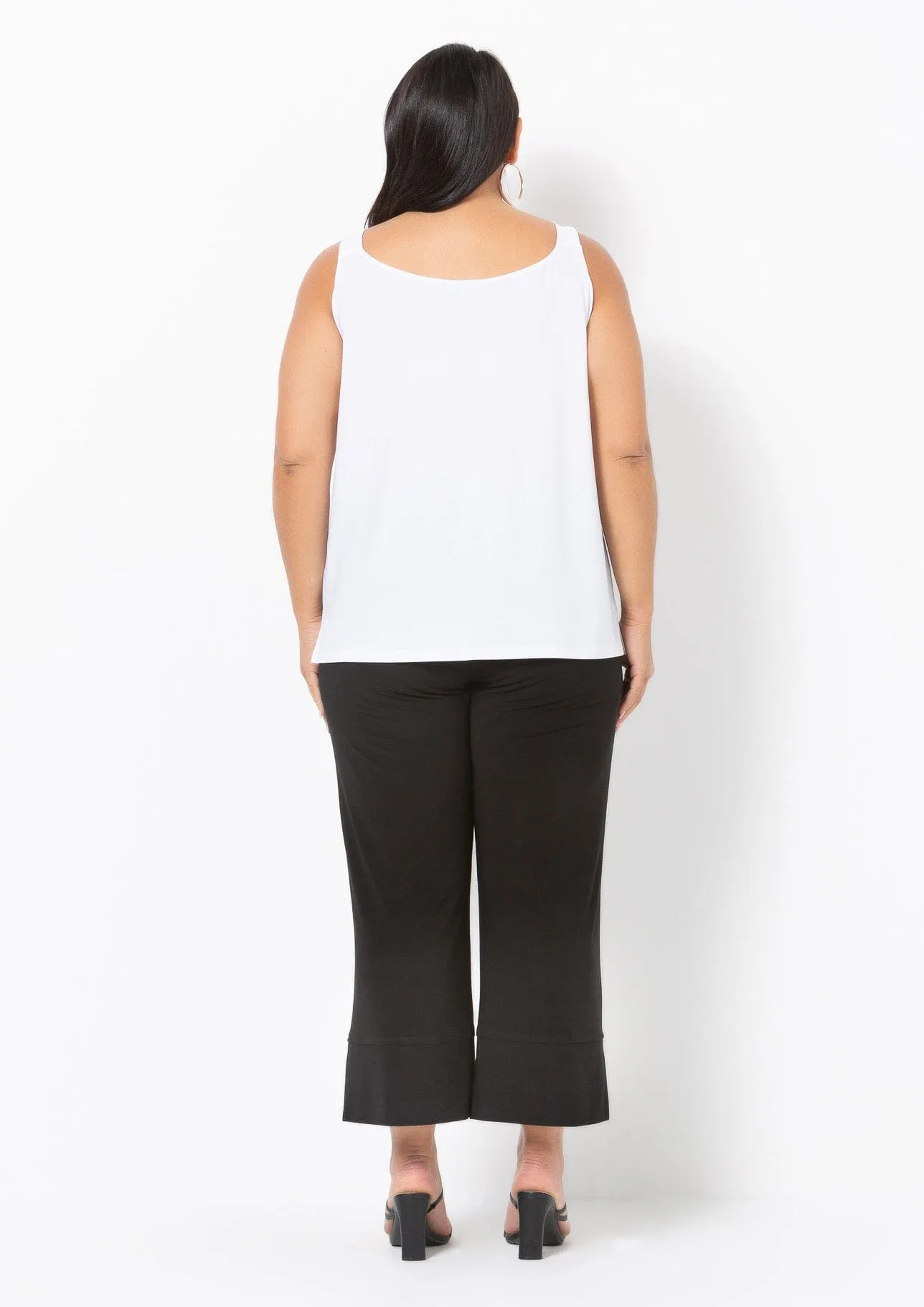 1006 Wide Crop Jersey Pant