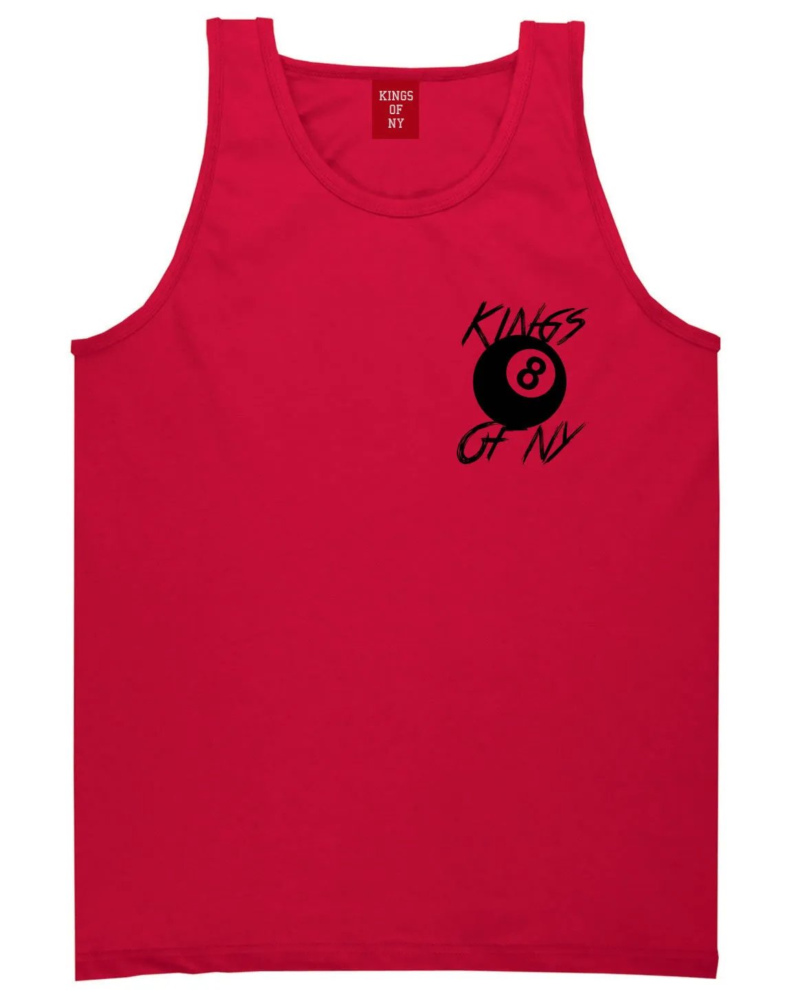 8 Ball Chest Logo Eight Tank Top