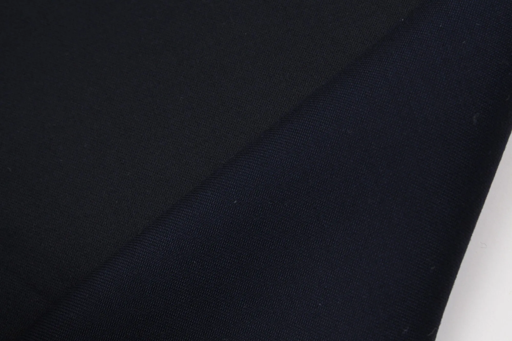 Acetate and Ecovero Viscose Shiny Satin - Navy