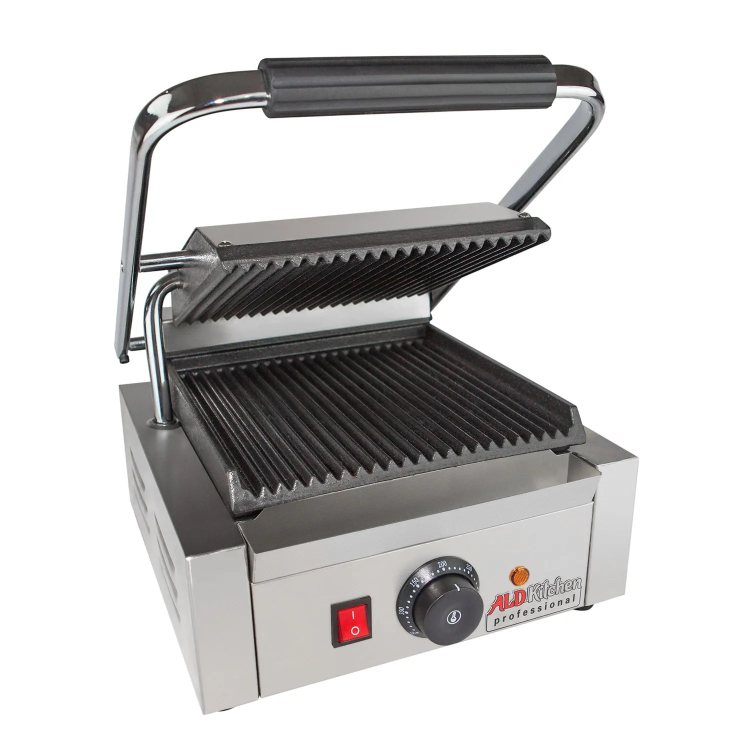 ALDKitchen Panini Sandwich Press Grill | Durable Construction with Adjustable Temperature Control ALDKitchen