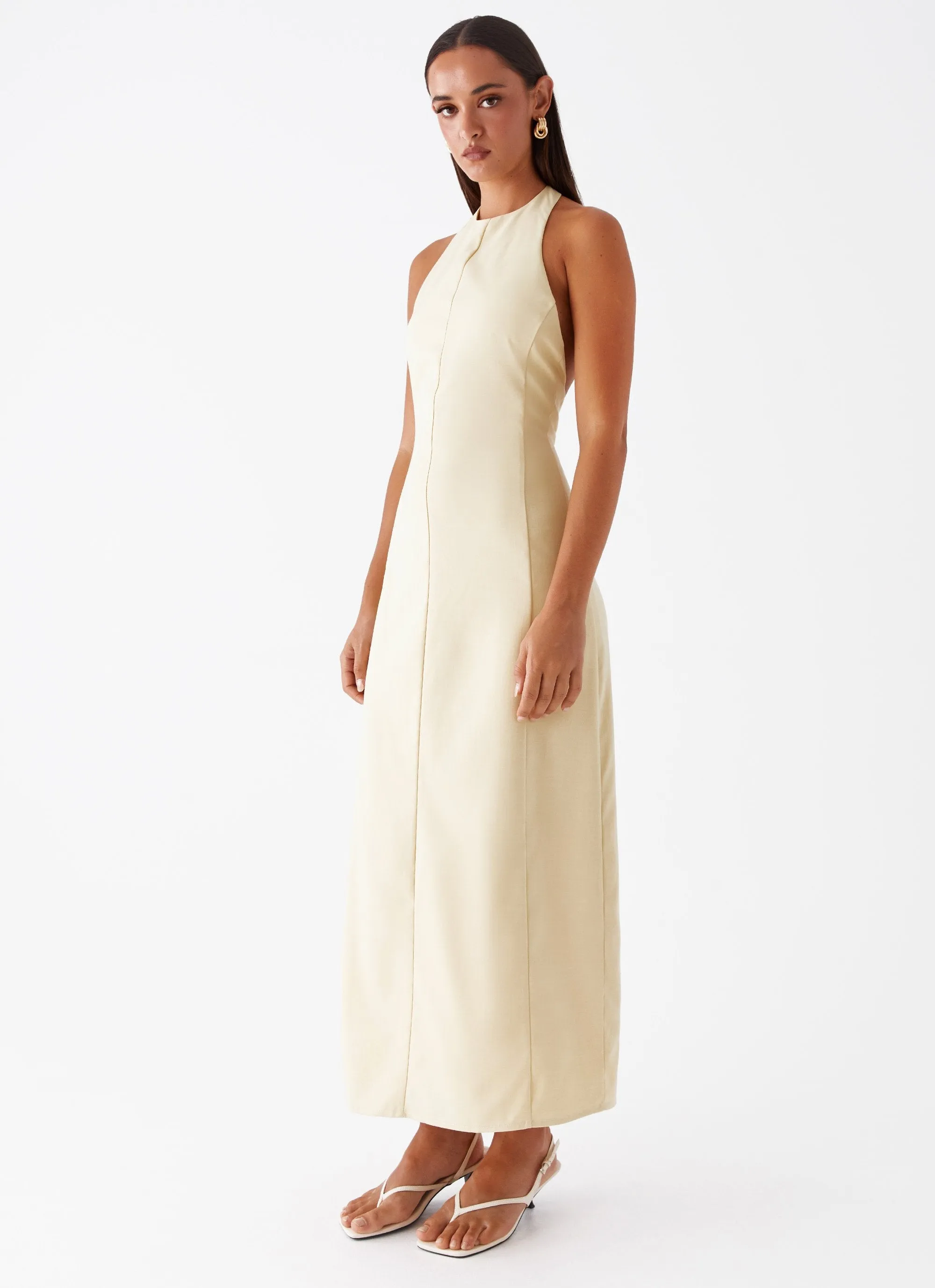 Anita Maxi Dress - Yellow