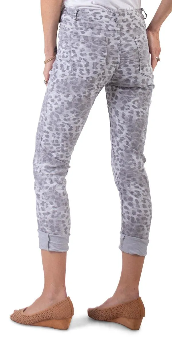 Antonella Cheetah Print Pant