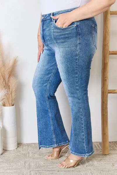 Aubrey High Rise Ankle Flare Jeans