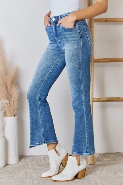 Aubrey High Rise Ankle Flare Jeans