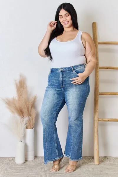 Aubrey High Rise Ankle Flare Jeans