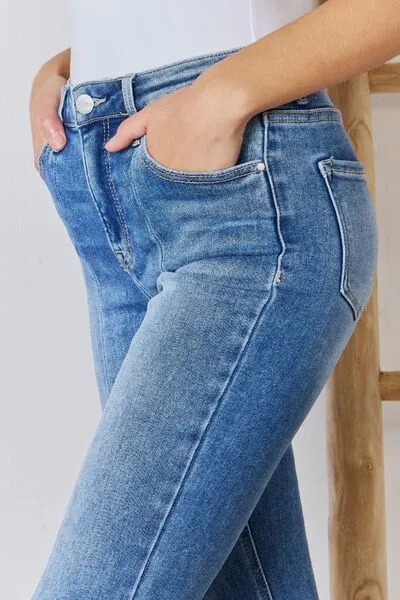 Aubrey High Rise Ankle Flare Jeans