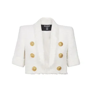 Balmain Jackets White