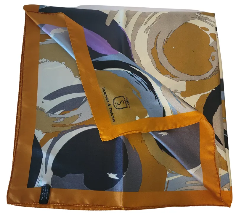 BAROCCO 100% ITALIAN SILK SCARF