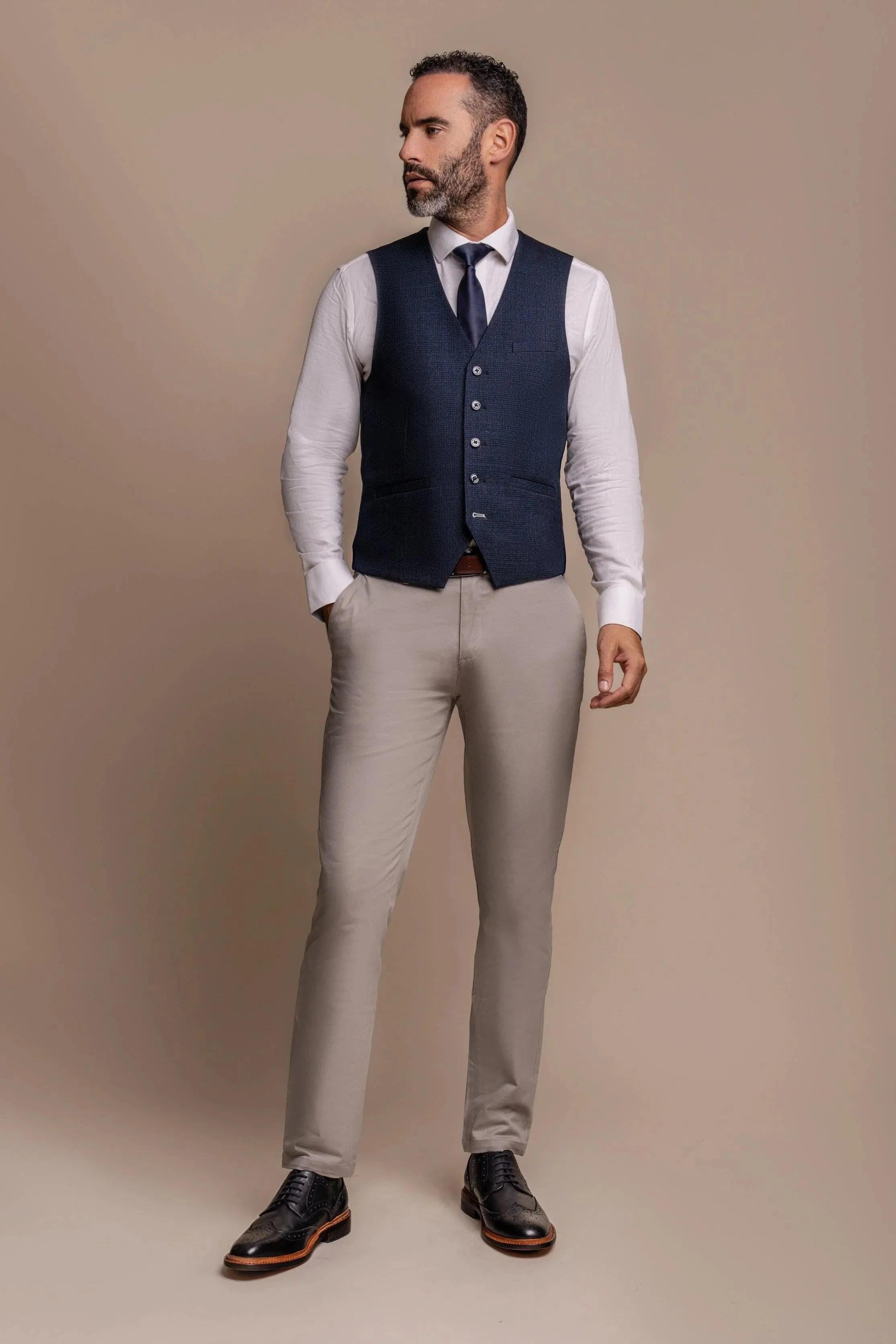 Caridi Navy with Dakota Slate Chinos