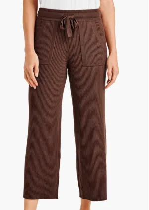 Georgie Rib Pant in Spice