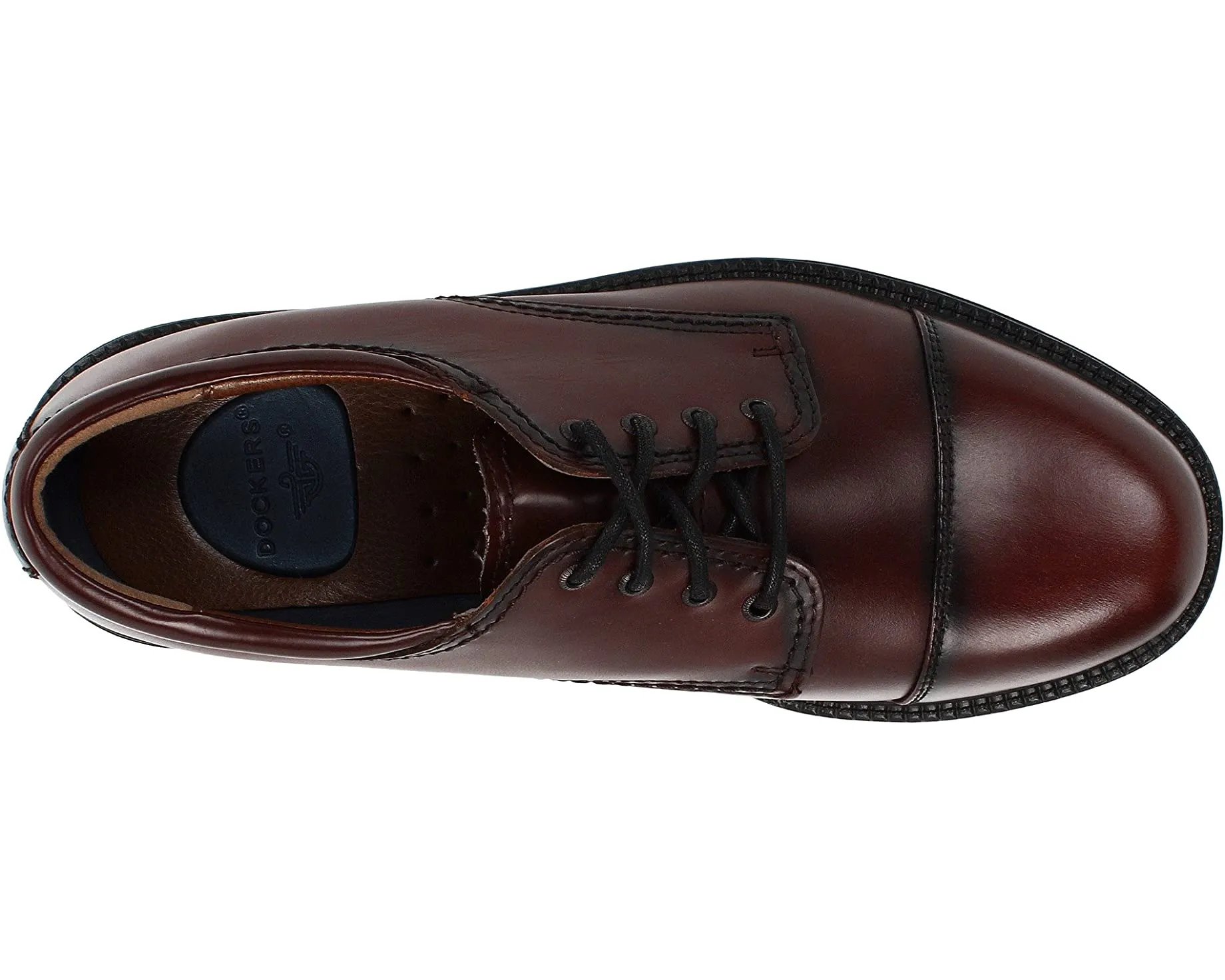 Gordon Cap Toe Oxford Dockers, aged cordovan