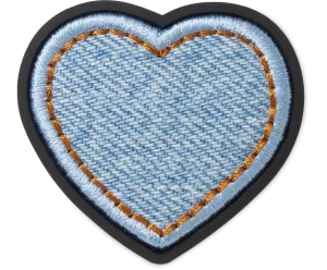 Jibbitz Denim Patch Heart