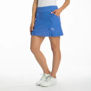 Kenley Periwinkle Dotty Skort (FINAL SALE)