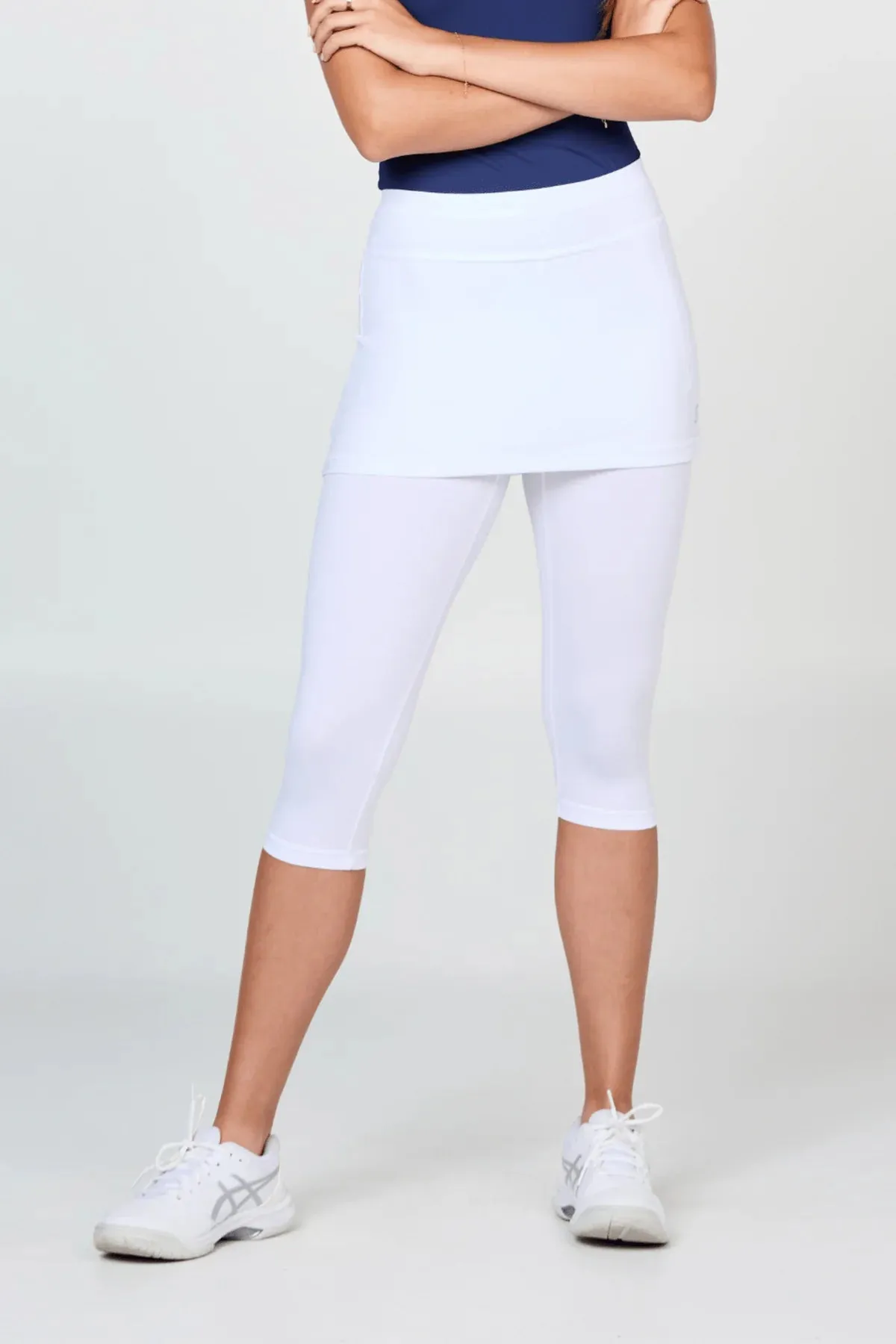 Ladies Sofibella Abaza Skort (White)