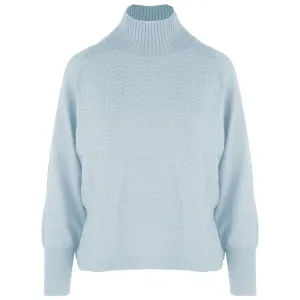 Malo Light Blue Cashmere Sweater