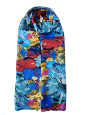 Rainbow Range| Large Silk Scarf Colour Blast