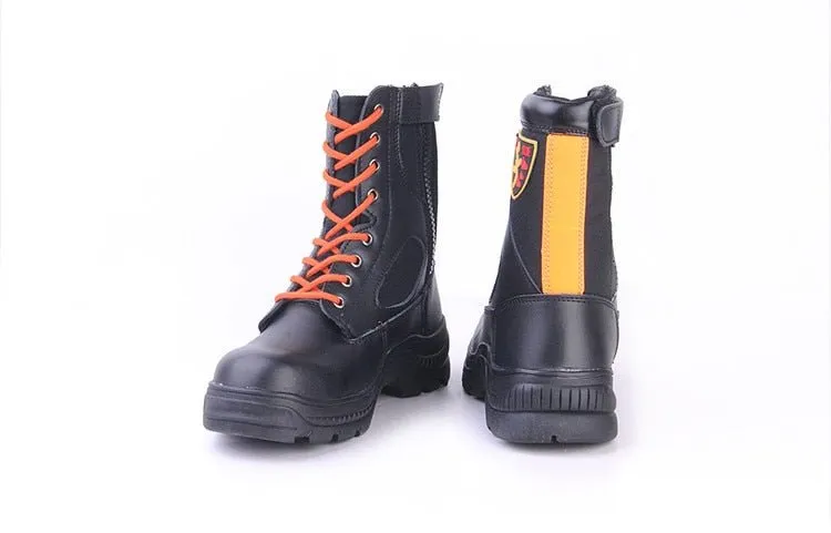 Steel Reinforced Fire Rescue Boots