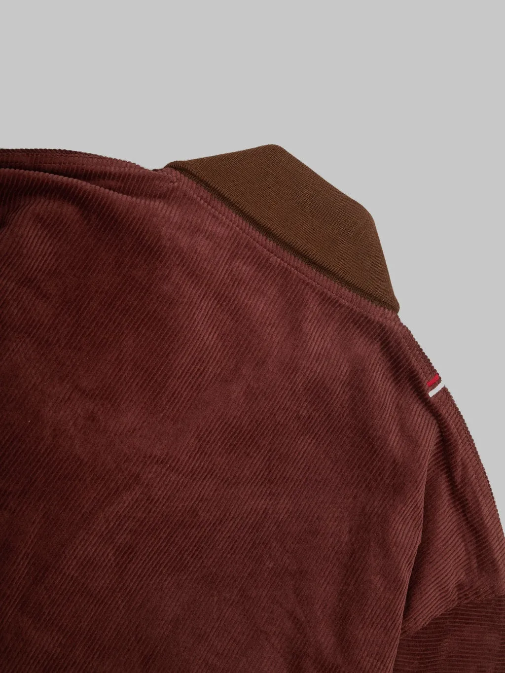 Tanuki "Sazanami" Corduroy Mud Dyed Brown Jacket