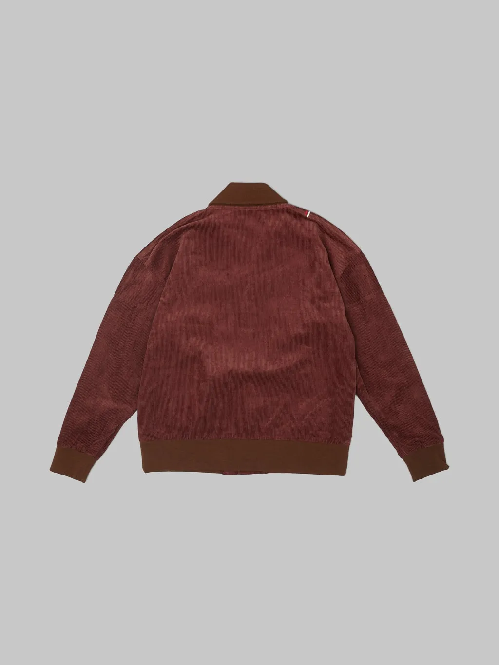 Tanuki "Sazanami" Corduroy Mud Dyed Brown Jacket