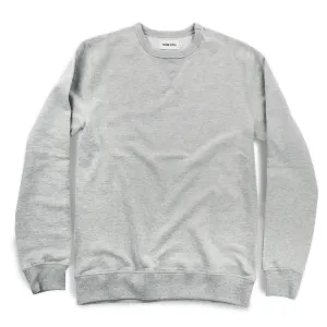 The Crewneck Sweatshirt in Heather Grey French Terry