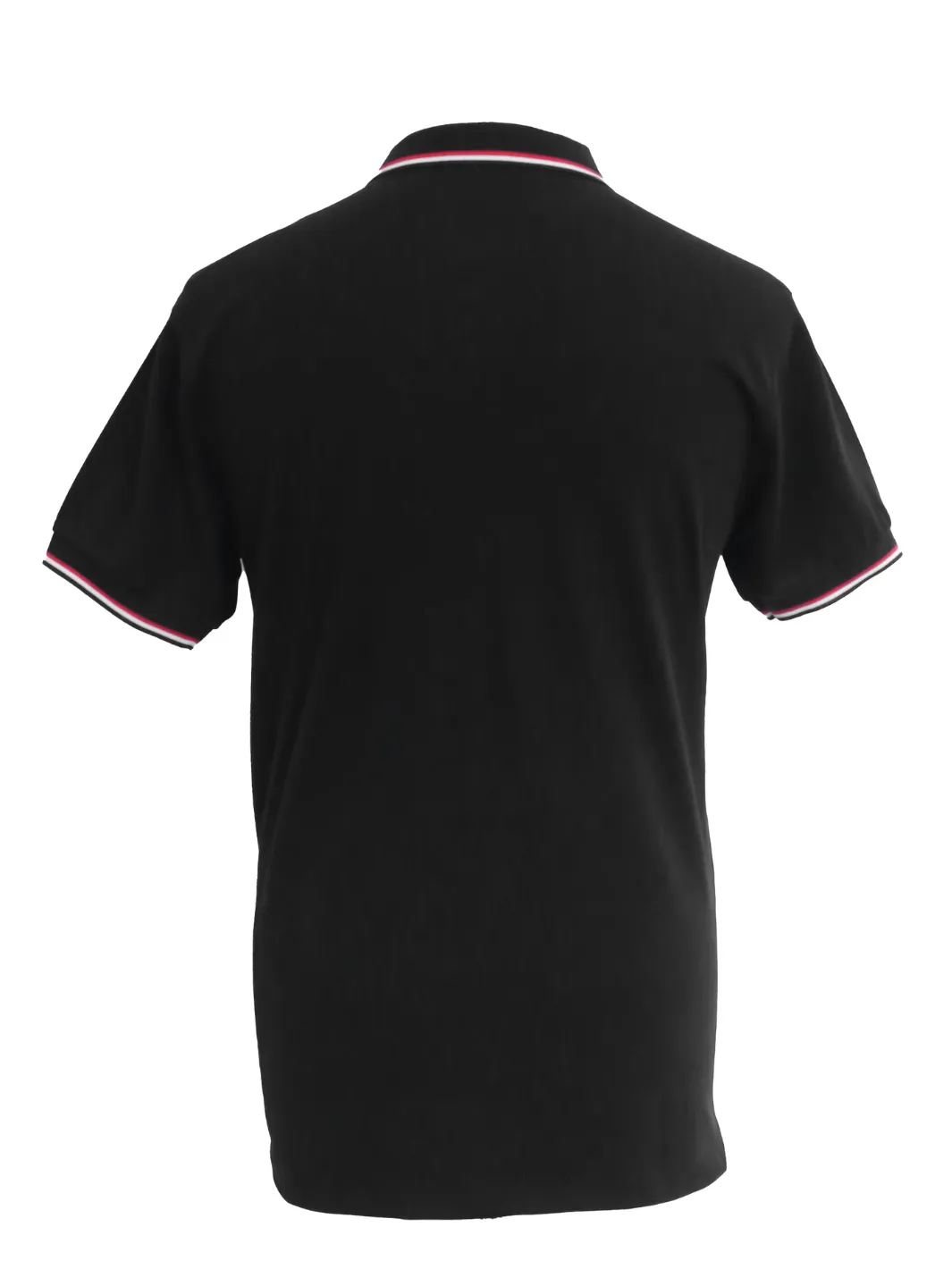 Tipped Polo Shirt - Black