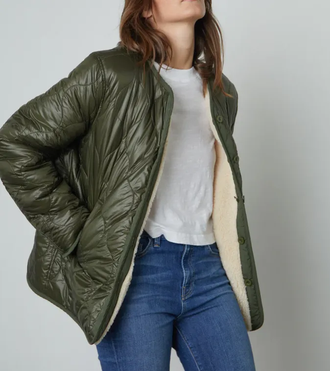 Velvet Marissa Reversible Jacket Army