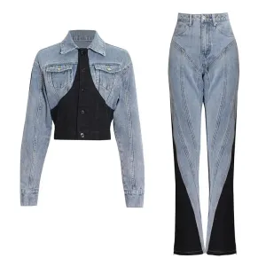 Vicky Duo Denim Set