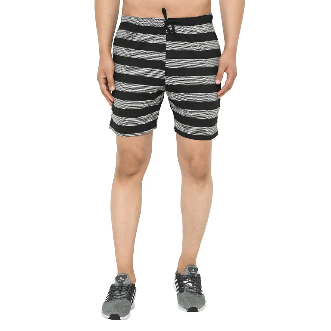 Vimal Jonney Black Shorts For Men's