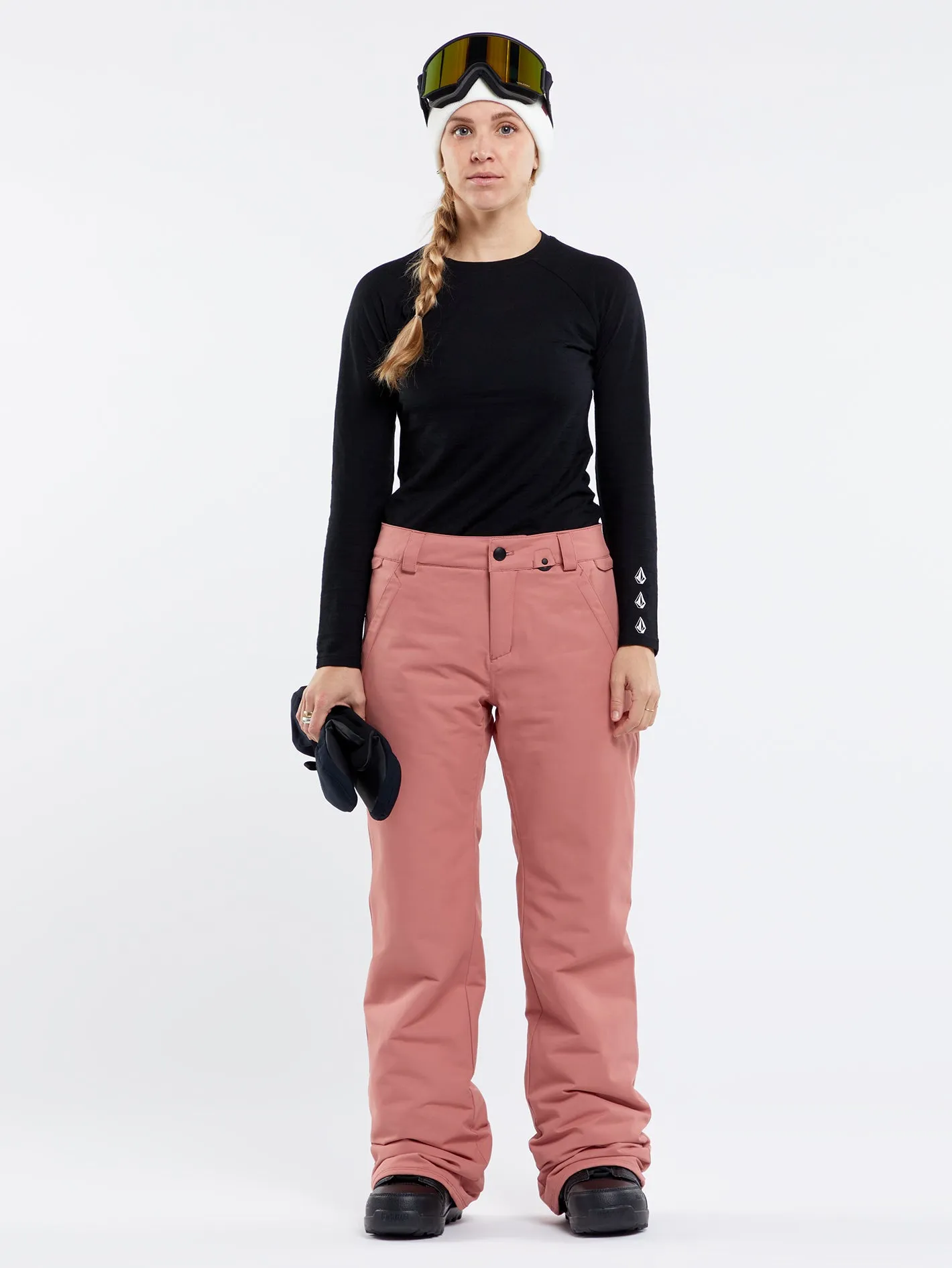 Womens Frochickie Insulated Pants - Earth Pink