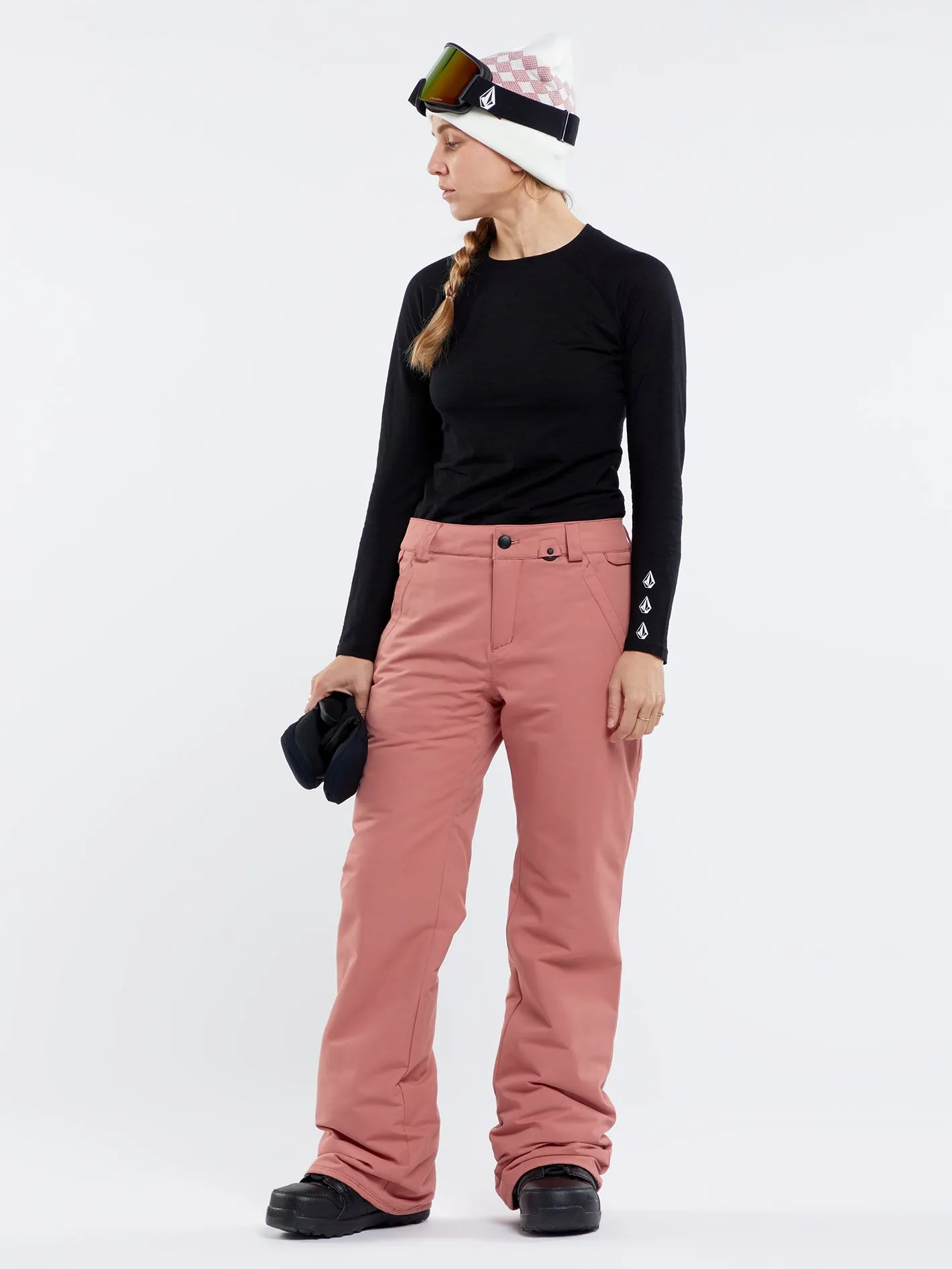 Womens Frochickie Insulated Pants - Earth Pink